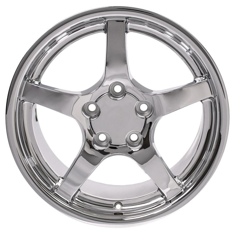 OE Wheels CV05 18x9.5 5x120.65 54et Chrome Wheel
