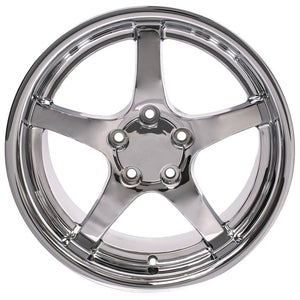 OE Wheels CV05 18x10.5 5x120.65 56et Chrome Wheel
