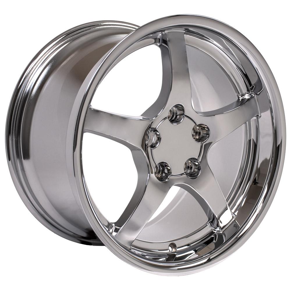 OE Wheels CV05 18x10.5 5x120.65 56et Chrome Wheel