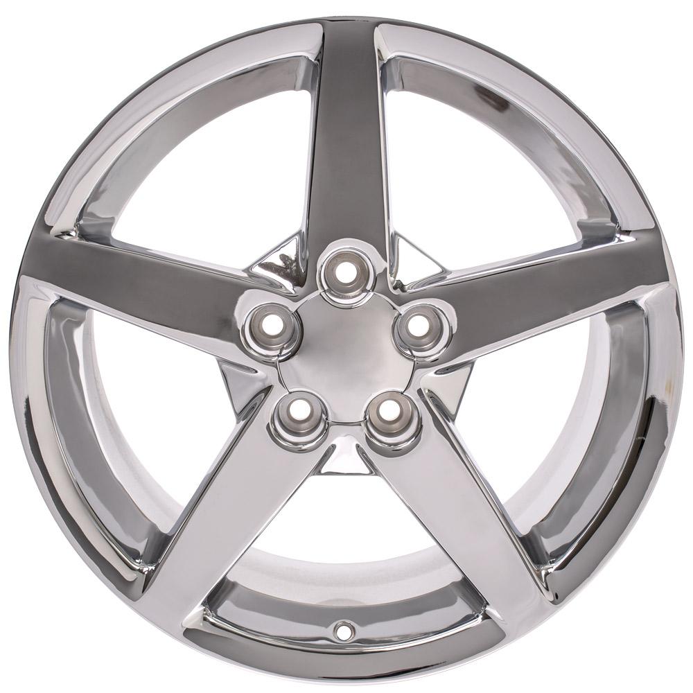 OE Wheels CV06A 18x9.5 5x120.65 58et Chrome Wheel