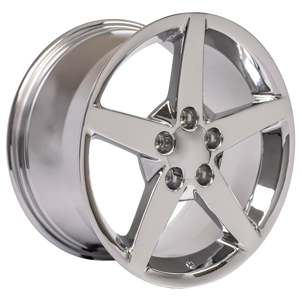 OE Wheels CV06A 18x9.5 5x120.65 58et Chrome Wheel