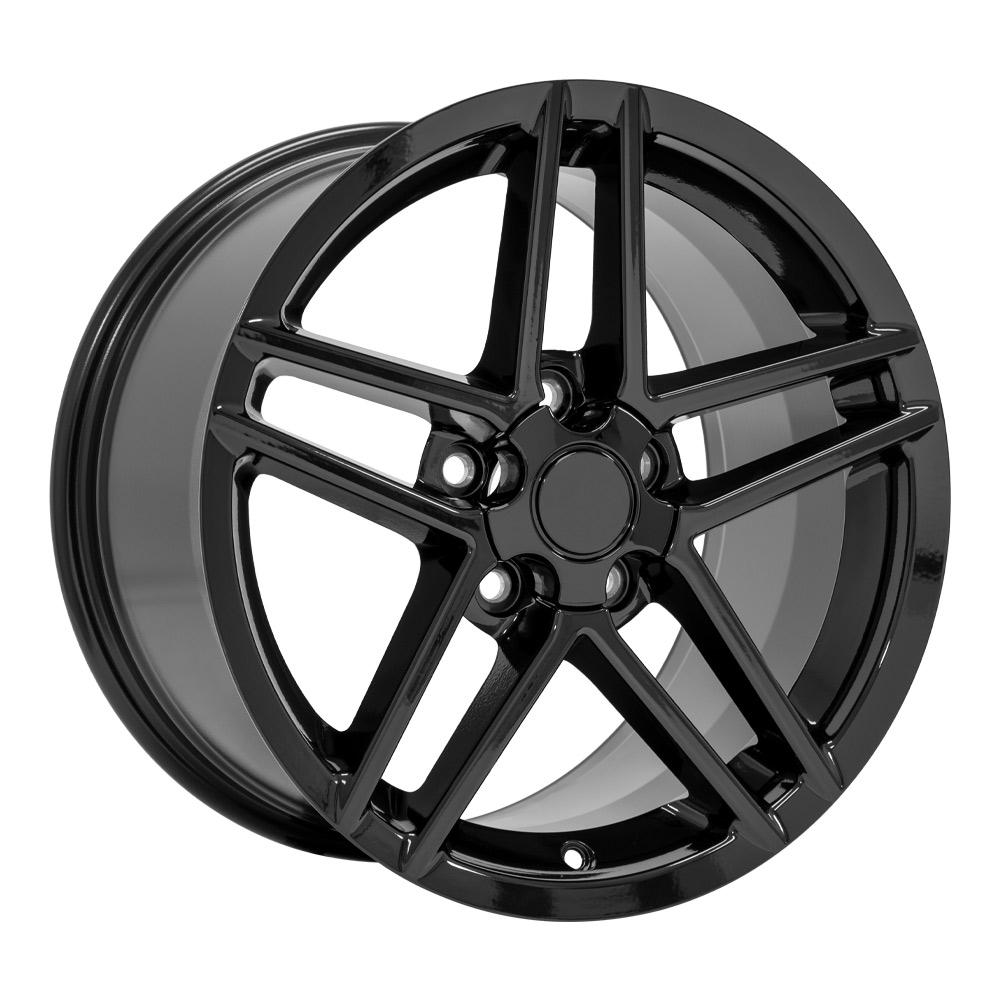 OE Wheels CV07A 17x9.5 5x120.65 54et Gloss Black Wheel