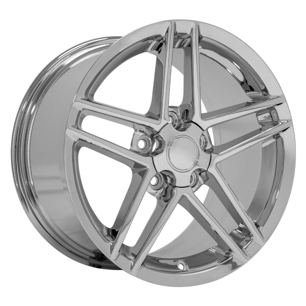 OE Wheels CV07A 17x9.5 5x120.65 54et Chrome Wheel