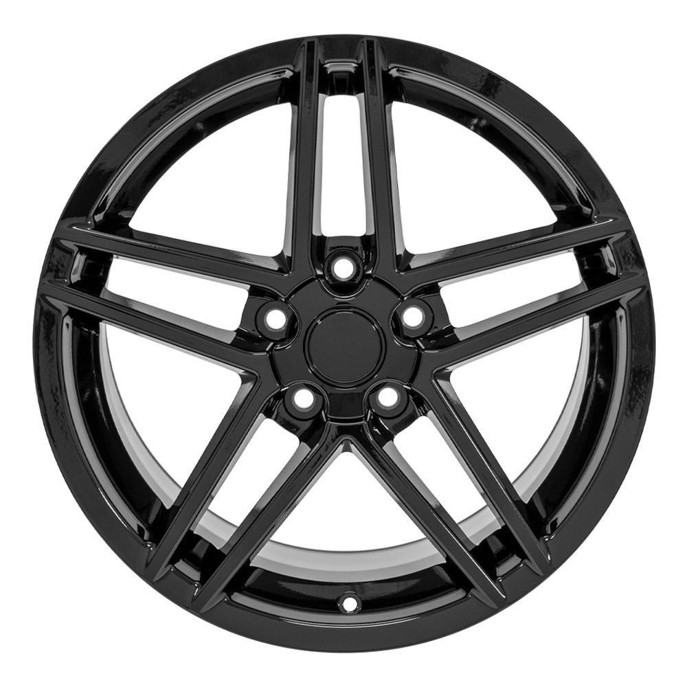 OE Wheels CV07A 18x9.5 5x120.65 56et Gloss Black Wheel