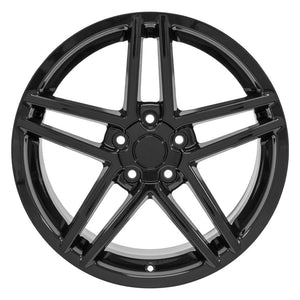 OE Wheels CV07B 19x10 5x120.65 65et Gloss Black Wheel