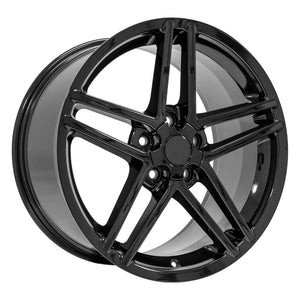 OE Wheels CV07B 19x10 5x120.65 65et Gloss Black Wheel