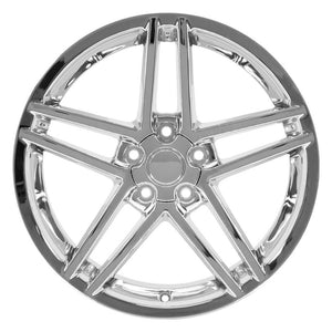 OE Wheels CV07B 19x10 5x120.65 65et Chrome Wheel