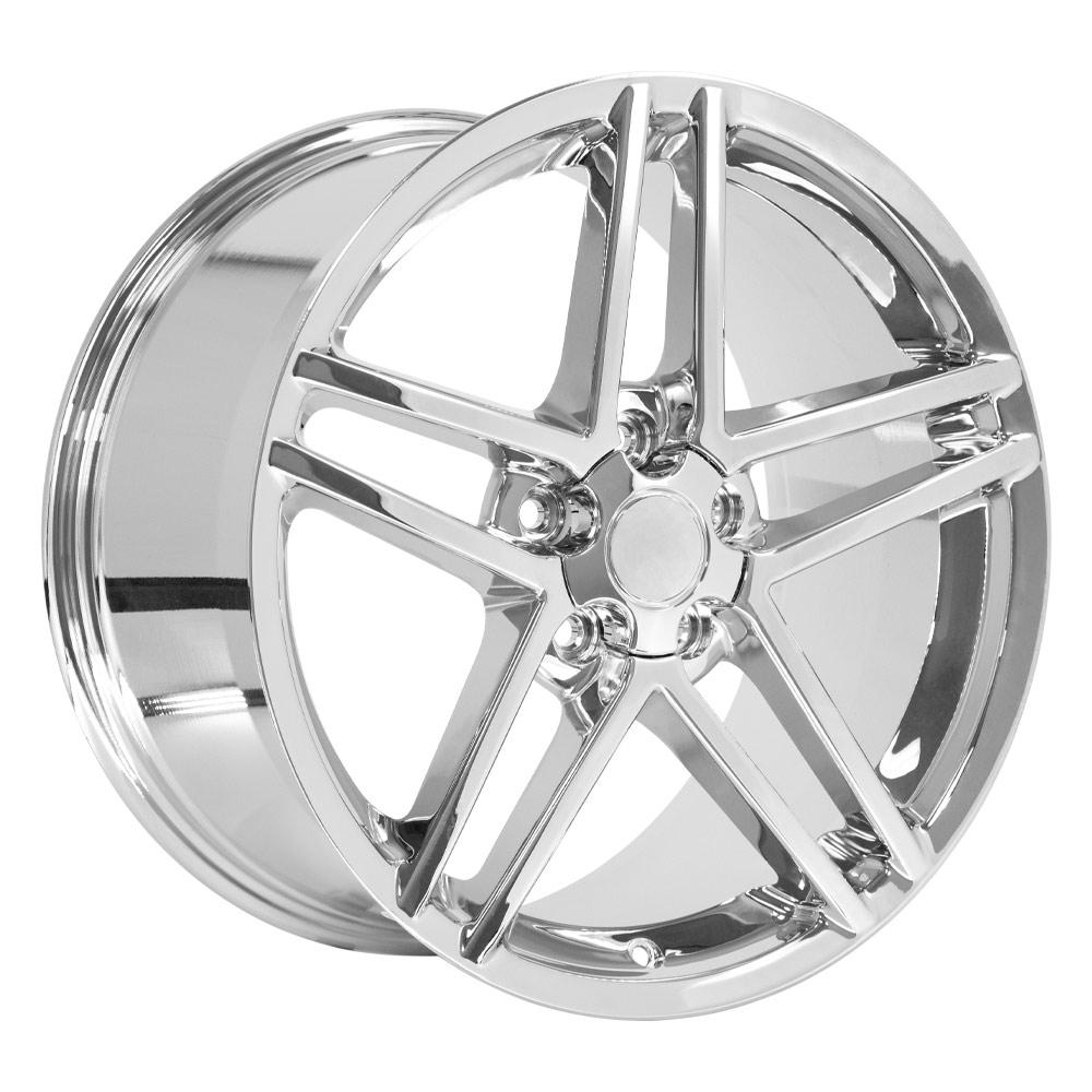 OE Wheels CV07B 19x10 5x120.65 65et Chrome Wheel