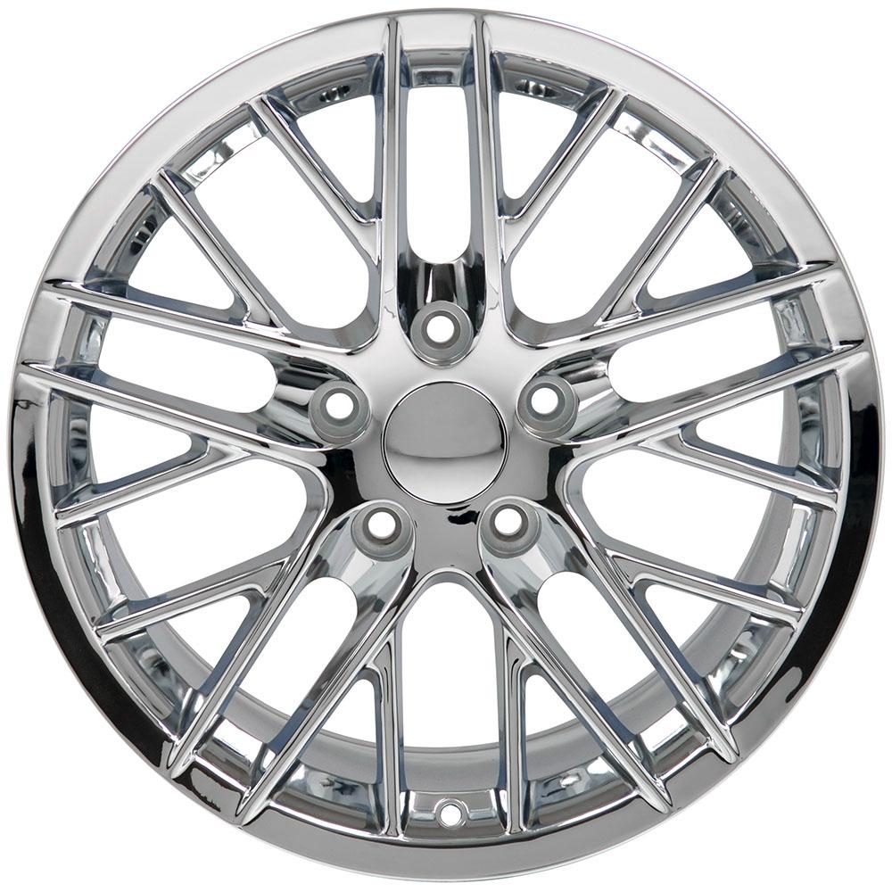 OE Wheels CV08A 17x9.5 5x120.65 54et Chrome Wheel