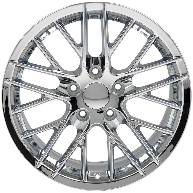 OE Wheels CV08A 17x9.5 5x120.65 54et Chrome Wheel