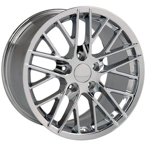 OE Wheels CV08A 17x9.5 5x120.65 54et Chrome Wheel