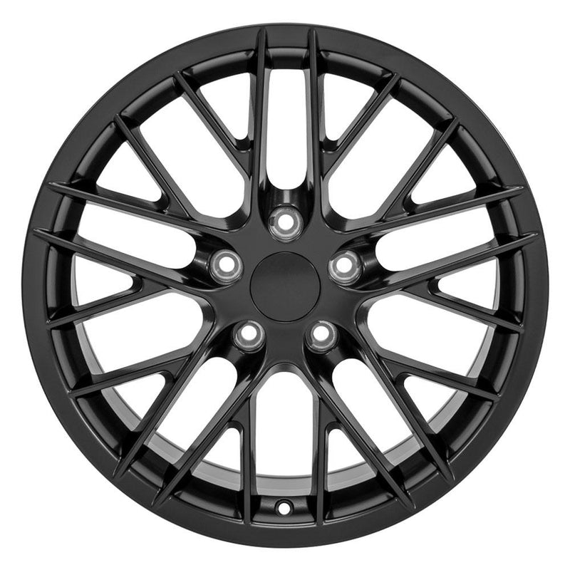 OE Wheels CV08B 18x8.5 5x120.65 56et Satin Black Wheel