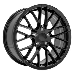 OE Wheels CV08B 18x8.5 5x120.65 56et Satin Black Wheel