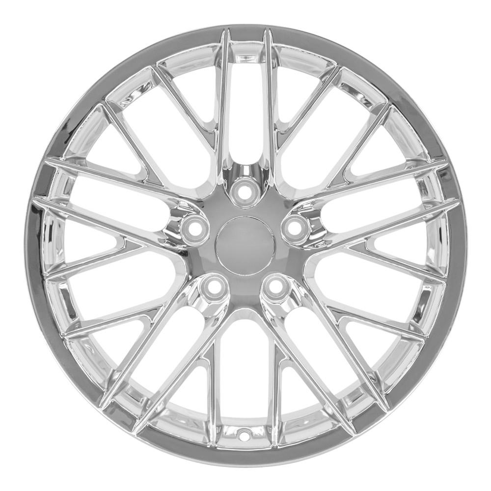 OE Wheels CV08B 18x8.5 5x120.65 56et Chrome Wheel