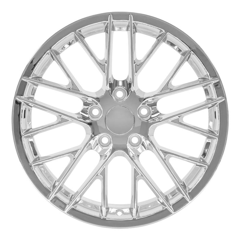 OE Wheels CV08B 18x8.5 5x120.65 56et Chrome Wheel