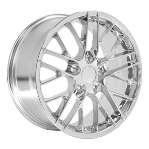 OE Wheels CV08B 18x8.5 5x120.65 56et Chrome Wheel