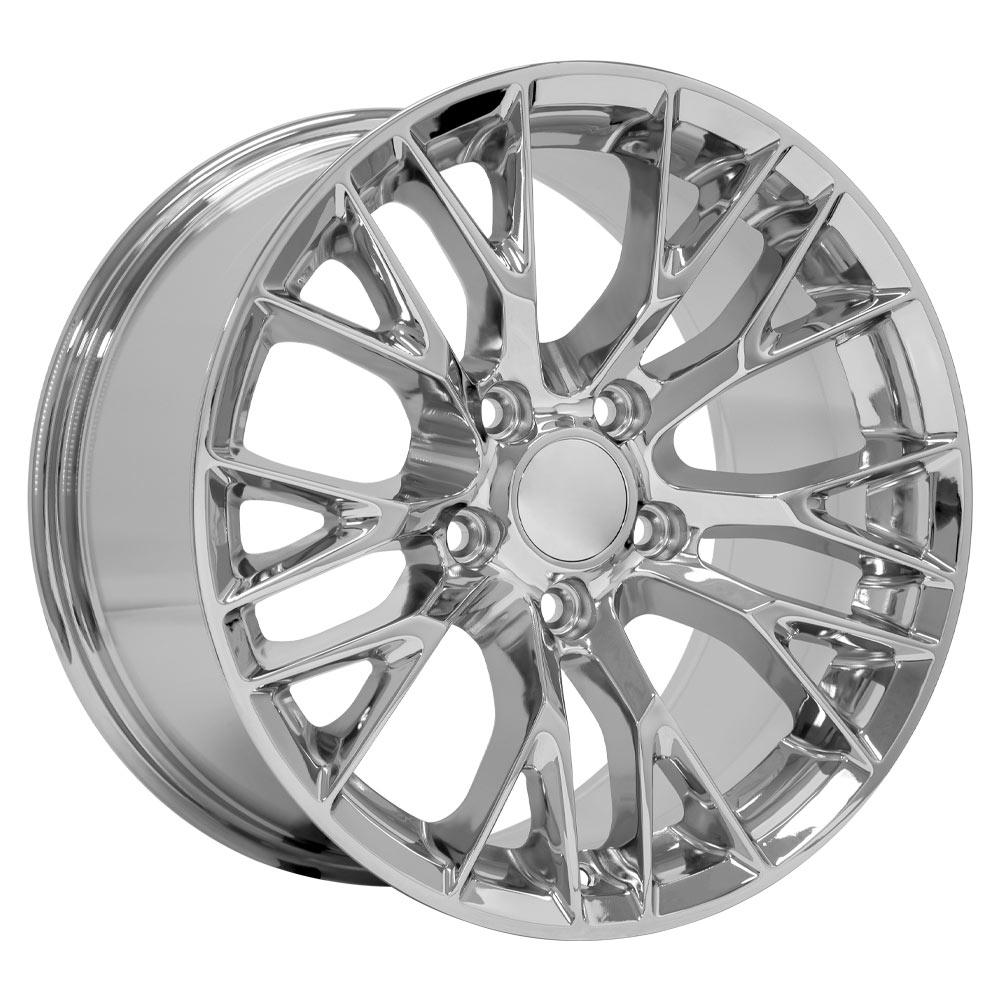 OE Wheels CV22 17x9.5 5x120.65 54et Chrome Wheel