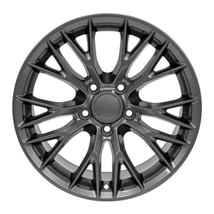 OE Wheels CV22 17x9.5 5x120.65 54et Gloss Gunmetal Wheel