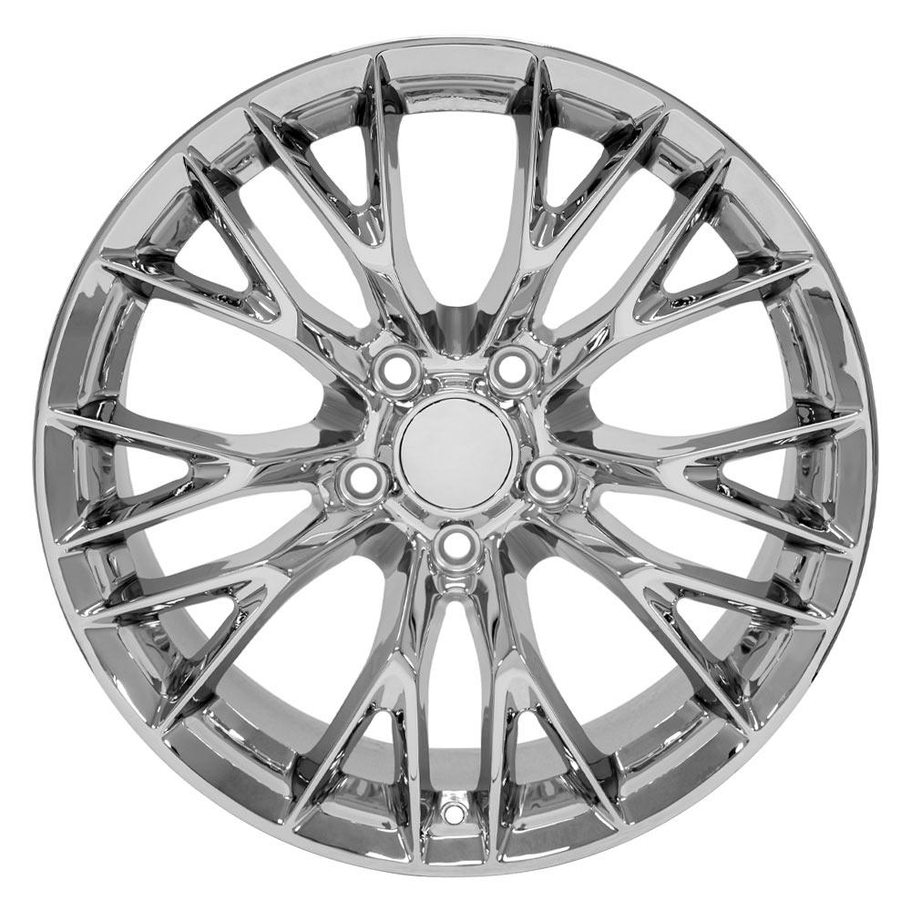 OE Wheels CV22 18x10.5 5x120.65 56et Chrome Wheel