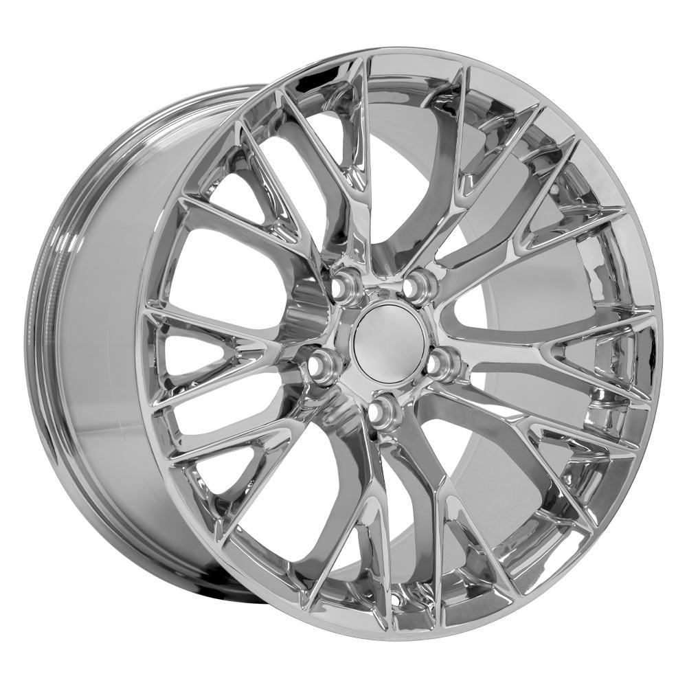 OE Wheels CV22 18x10.5 5x120.65 56et Chrome Wheel