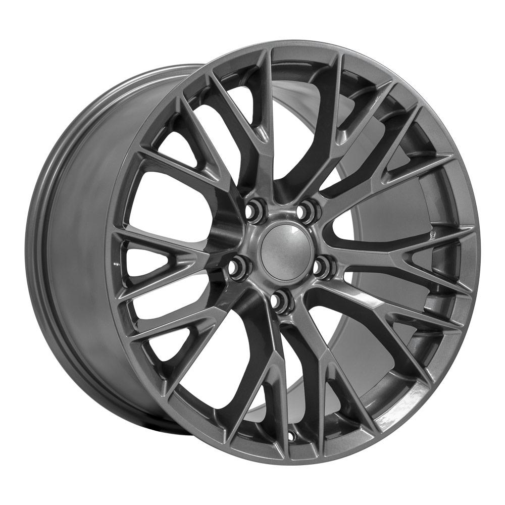 OE Wheels CV22 18x10.5 5x120.65 56et Gloss Gunmetal Wheel