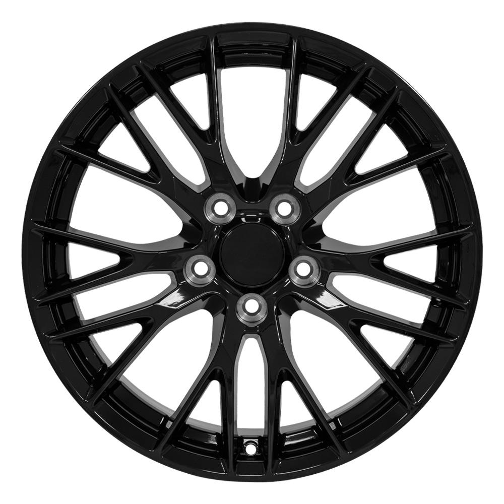 OE Wheels CV22B 18x8.5 5x120.65 56et Gloss Black Wheel