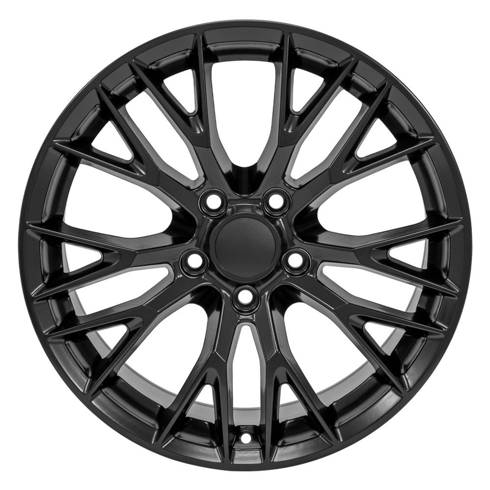 OE Wheels CV22B 18x8.5 5x120.65 56et Satin Black Wheel