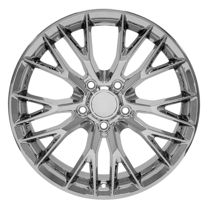 OE Wheels CV22B 18x8.5 5x120.65 56et Chrome Wheel