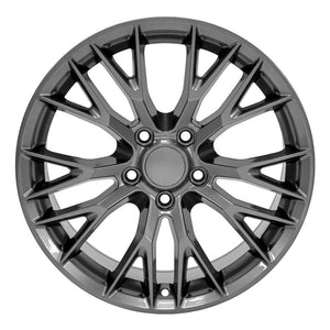 OE Wheels CV22B 18x8.5 5x120.65 56et Gloss Gunmetal Wheel