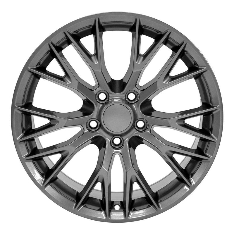 OE Wheels CV22B 18x8.5 5x120.65 56et Gloss Gunmetal Wheel