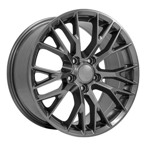 OE Wheels CV22B 18x8.5 5x120.65 56et Gloss Gunmetal Wheel