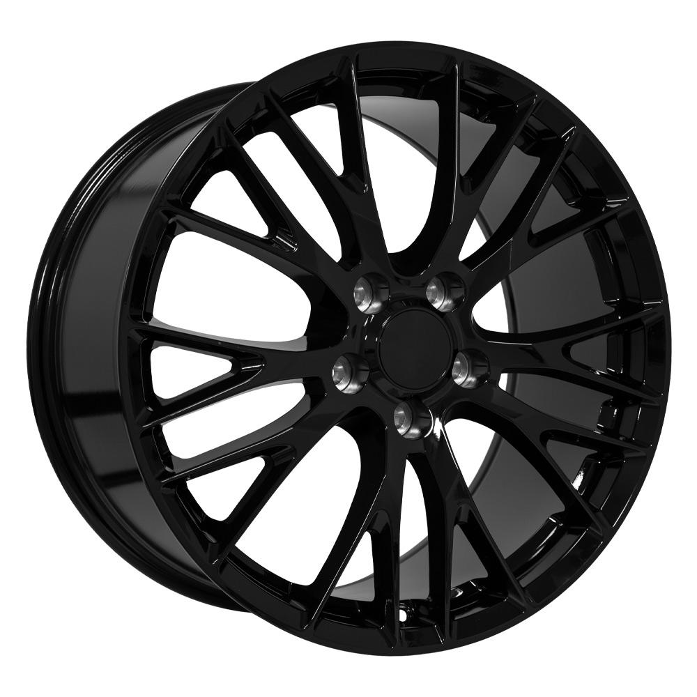 OE Wheels CV22B 19x10 5x120.65 79et Gloss Black Wheel