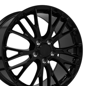 OE Wheels CV22B 19x10 5x120.65 79et Gloss Black Wheel