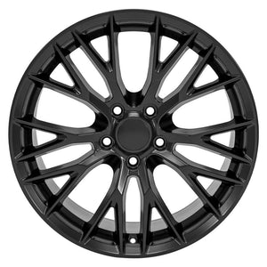 OE Wheels CV22B 19x10 5x120.65 79et Satin Black Wheel