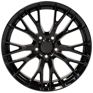 OE Wheels CV22C 19x8.5 5x120.65 56et Gloss Black Wheel