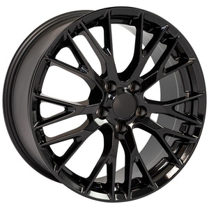 OE Wheels CV22C 19x8.5 5x120.65 56et Gloss Black Wheel
