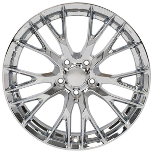 OE Wheels CV22C 19x8.5 5x120.65 56et Chrome Wheel