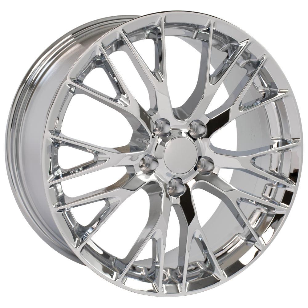 OE Wheels CV22C 19x8.5 5x120.65 56et Chrome Wheel