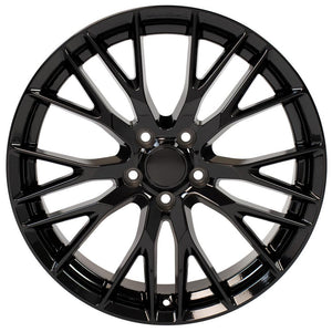 OE Wheels CV22C 20x10 5x120.65 79et Gloss Black Wheel
