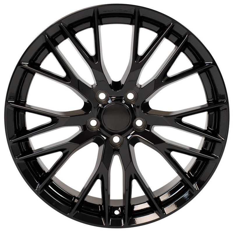 OE Wheels CV22C 20x10 5x120.65 79et Gloss Black Wheel