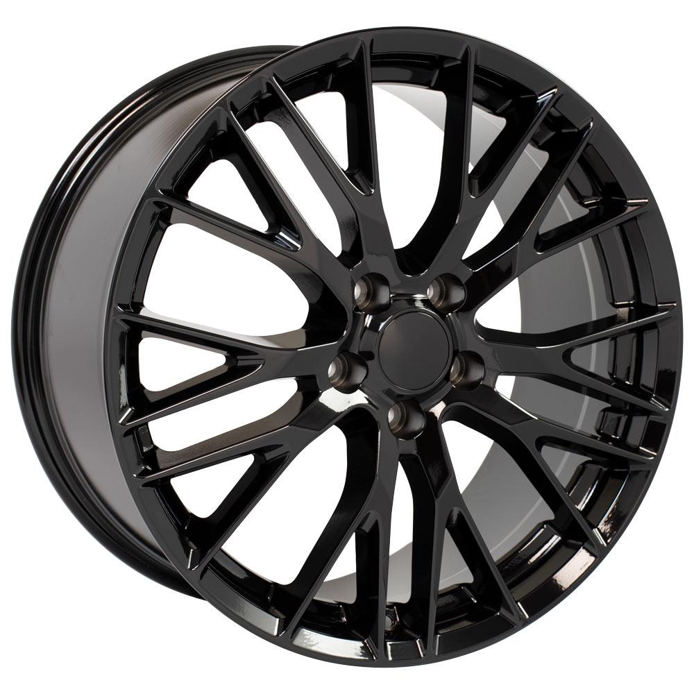 OE Wheels CV22C 20x10 5x120.65 79et Gloss Black Wheel