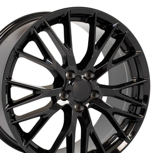 OE Wheels CV22C 20x10 5x120.65 79et Gloss Black Wheel