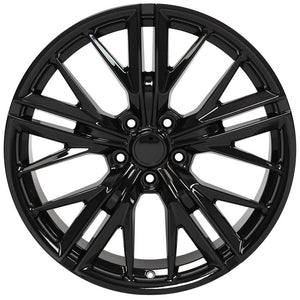 OE Wheels CV25 20x8.5 5x120 35et Gloss Black Wheel