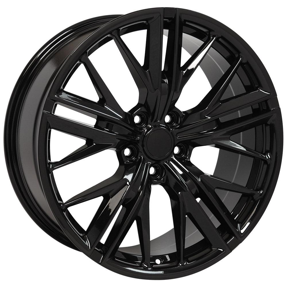 OE Wheels CV25 20x8.5 5x120 35et Gloss Black Wheel