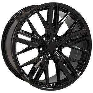 OE Wheels CV25 20x8.5 5x120 35et Gloss Black Wheel