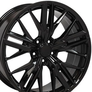 OE Wheels CV25 20x8.5 5x120 35et Gloss Black Wheel