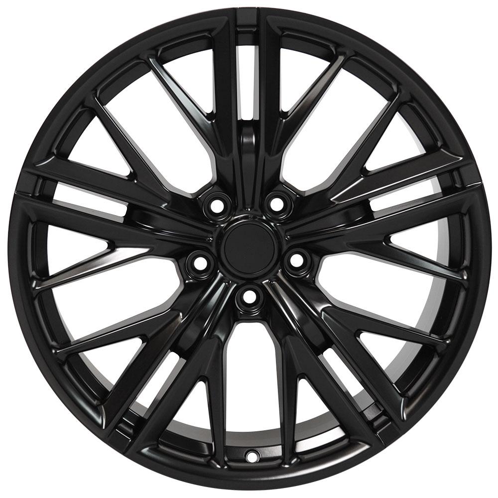 OE Wheels CV25 20x8.5 5x120 35et Satin Black Wheel