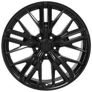 OE Wheels CV25 20x8.5 5x120 35et Satin Black Wheel