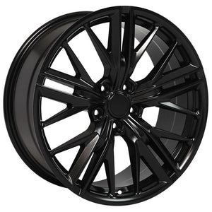 OE Wheels CV25 20x8.5 5x120 35et Satin Black Wheel