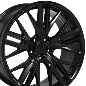 OE Wheels CV25 20x8.5 5x120 35et Satin Black Wheel
